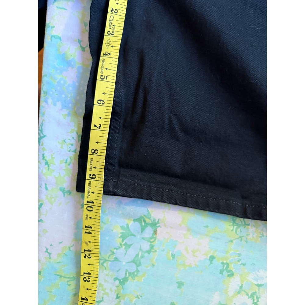Banana Republic | Bermuda Denim Short 28/6 Black High Rise Stretch Summer Fall - Picture 11 of 11